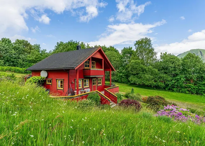 בית נופש Fjord Direkt Am Ufer Des Dalsfjord